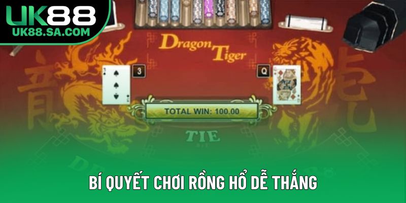 Bí quyết chơi rồng hổ dễ thắng Bí quyết chơi rồng hổ dễ thắng