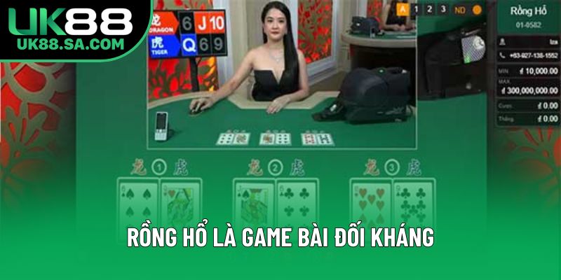 Rồng Hổ là game bài đối kháng Rồng Hổ là game bài đối kháng